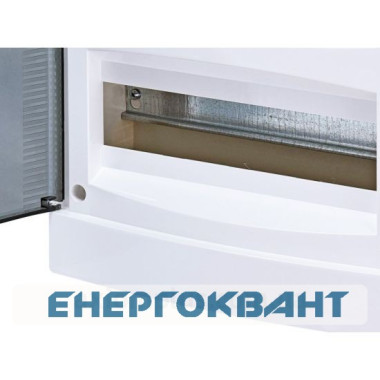 Вбудований щиток ETI 001101012 ECМ 24PT 24 М з прозорими дверцятами