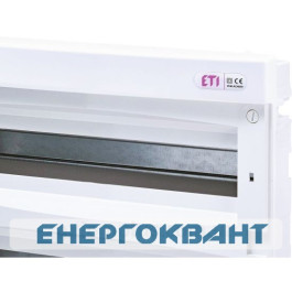 Вбудований щиток ETI 001101083 ECМ 2x18PT 36 М з прозорими дверцятами