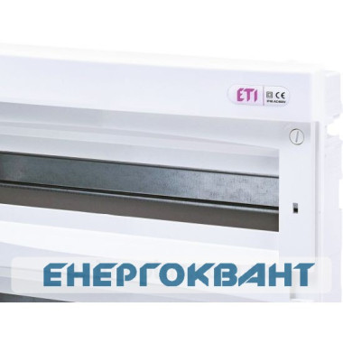 Вбудований щиток ETI 001101083 ECМ 2x18PT 36 М з прозорими дверцятами