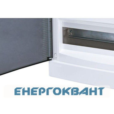 Вбудований щиток ETI 001101083 ECМ 2x18PT 36 М з прозорими дверцятами