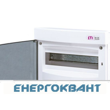 Вбудований щиток ETI 001101013 ECМ 36PT 36 М з прозорими дверцятами