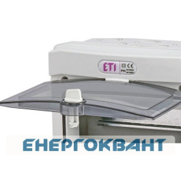 Пластиковий щит зовнішнього виконання ETI 001101061 ECH 8G (8 М IP65)