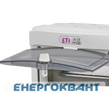 Пластиковий щит зовнішнього виконання ETI 001101061 ECH 8G (8 М IP65) Пластиковий щит зовнішнього виконання ETI 001101061 ECH 8G (8 М IP65)