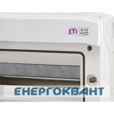 Пластиковий щит зовнішнього виконання ETI 001101062 ECH 12PT (12 IP65) Пластиковий щит зовнішнього виконання ETI 001101062 ECH 12PT (12 IP65)