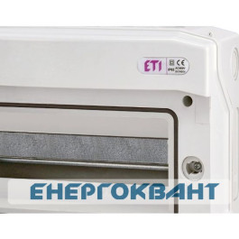 Пластиковий щит зовнішнього виконання ETI 001101172 ECH-12PTu (12 М IP65)