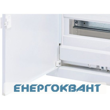 Металопластиковий електрощит ETI 001101026 ECG28 24 + 4 М з металевої білої дверцятами