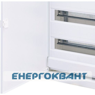 Металопластиковий електрощит ETI 001101027 ECG42 36 + 6 М з металевої білої дверцятами