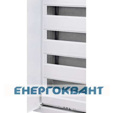 Металопластиковий електрощит ETI 001101028 ECG56 48 + 8 М з металевої білої дверцятами