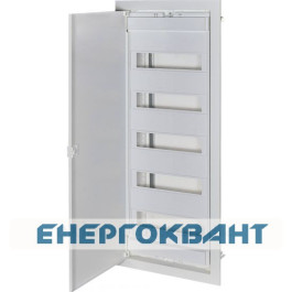 Металопластиковий електрощит ETI 001101029 ECG70 60 + 10 М з металевої білої дверцятами