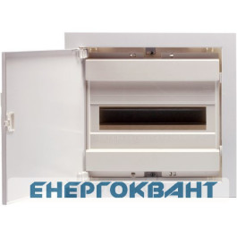 Металопластиковий електрощит ETI 001101183 ECG14 PO 12 + 2 М c білими дверцятами