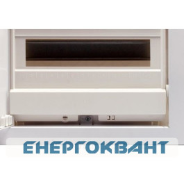 Металопластиковий електрощит ETI 001101184 ECG28 PO 24 + 4 М c білими дверцятами