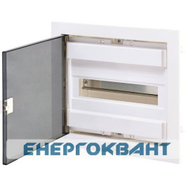Металопластиковий електрощит ETI 001101180 ECG14 PT 12 + 2 М c прозорими дверцятами