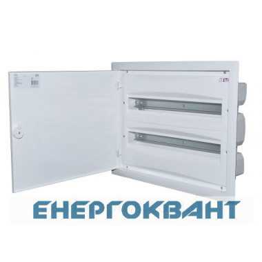 Металопластиковий щиток ETI 001101293 ERP24-2 (2х24 модуля) Металопластиковий щиток ETI 001101293 ERP24-2 (2х24 модуля)