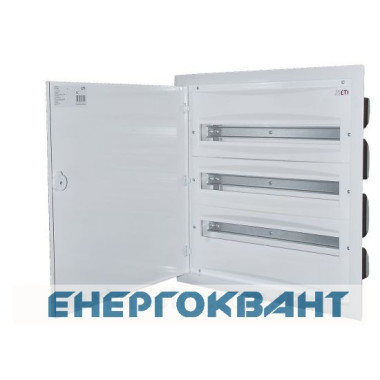 Металопластиковий щиток ETI 001101294 ERP24-3 (3х24 модуля) Металопластиковий щиток ETI 001101294 ERP24-3 (3х24 модуля)