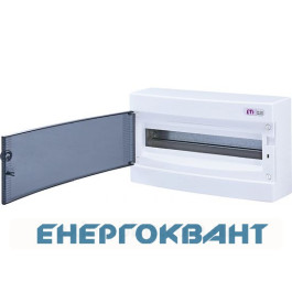 Зовнішній модульний щит ETI 001101002 ECT 18PT 18 М з прозорими дверцятами