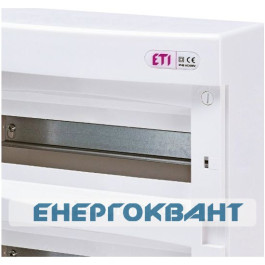 Зовнішній модульний щит ETI 001101003 ECT 24PT 24 М з прозорими дверцятами