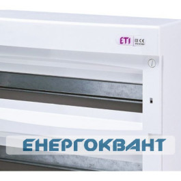 Зовнішній модульний щит ETI 001101081 ECT 2x18PT 36 М з прозорими дверцятами