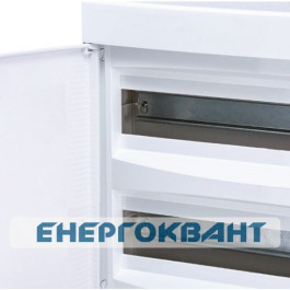 Зовнішній модульний щит ETI 001101082 ECT 2x18PO 36 М з білої дверцятами