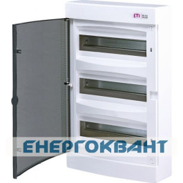 Зовнішній модульний щит ETI 001101004 ECT 36PT 36 М з прозорими дверцятами