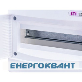 Вбудований щиток ETI 001101015 ECМ 12PO 12 М з білої дверцятами