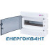 Вбудований щиток ETI 001101011 ECМ 12PT 12 М з прозорими дверцятами