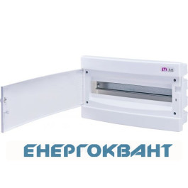 Вбудований щиток ETI 001101019 ECМ 18PO 18 М з білої дверцятами