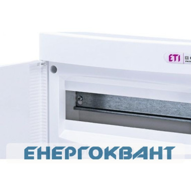 Вбудований щиток ETI 001101016 ECМ 24PO 24 М з білої дверцятами