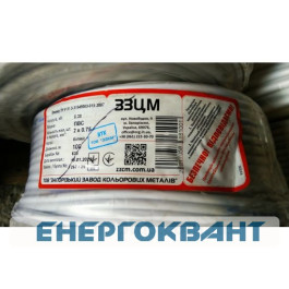 Провід ПВС 2х0,75 ЗЗЦМ
