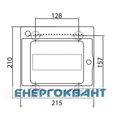 Щит настінний DKC Ram Base на 8 модулів з дверцятами RAL7035