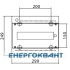 Щит настінний 12 мод. з дверцятами RAL9001 Ram Base, DKC