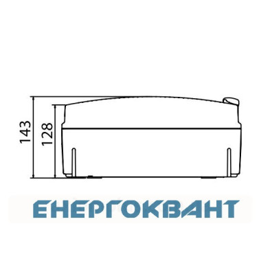 Щит настінний 12 мод. з дверцятами RAL7035 Ram Base, DKC Щит настінний 12 мод. з дверцятами RAL7035 Ram Base, DKC