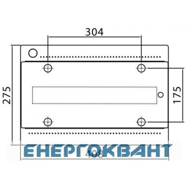 Щит настінний 18 мод. з дверцятами RAL9001 Ram Base, DKC