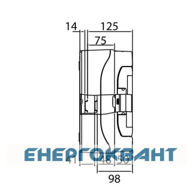Щит настінний 18 мод. з дверцятами RAL7035 Ram Base, DKC Щит настінний 18 мод. з дверцятами RAL7035 Ram Base, DKC