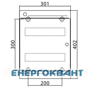 Щит настінний 24 мод. з дверцятами RAL9001 Ram Base, DKC Щит настінний 24 мод. з дверцятами RAL9001 Ram Base, DKC