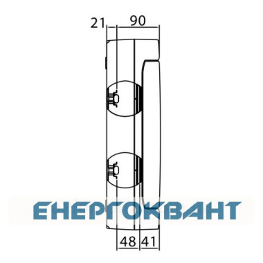 Щит настінний 24 мод. з дверцятами RAL9001 Ram Base, DKC Щит настінний 24 мод. з дверцятами RAL9001 Ram Base, DKC