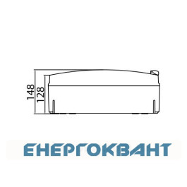 Щит настінний 54 мод. з дверцятами RAL7035 Ram Base, DKC