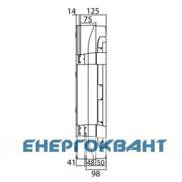 Щит настінний 54 мод. з дверцятами RAL7035 Ram Base, DKC
