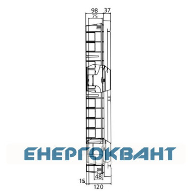 Щит вбудовується 72 мод. з дверцятами RAL9016 Ram Base, DKC