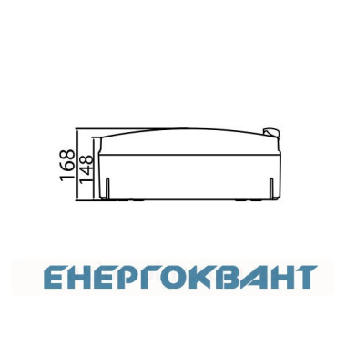 Щит настінний 72 мод. з дверцятами RAL7035 Ram Base, DKC