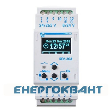 Таймер Новатек-Електро REV-303