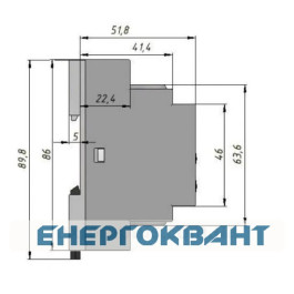 Реле обмеження потужності Новатек-Електро ОМ-310