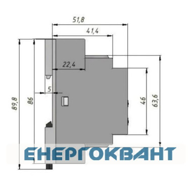 Реле обмеження потужності Новатек-Електро ОМ-310