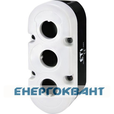 Корпус кнопкового поста ETI 004771547 ESE3 на 3 отвори