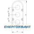 Корпус кнопкового поста ETI 004771547 ESE3 на 3 отвори