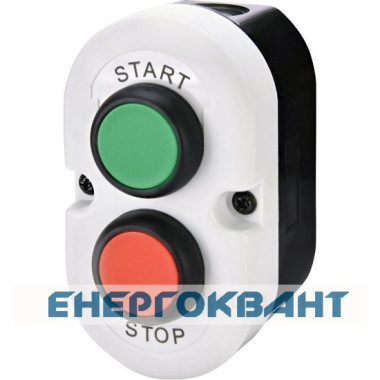 Двухмодульной кнопковий пост ETI 004771442 ESE2-V4 ( «START / STOP» зелений / червоний)