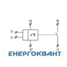 Термореле ETI 002471813 TER-3 В (0 ... + 40) 24-240 AC / DC (1x16A AC1)