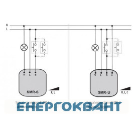 Діммер ETI 002470022 SMR-U (до 500W)