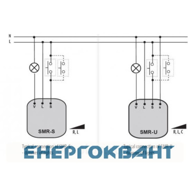 Діммер ETI 002470022 SMR-U (до 500W)