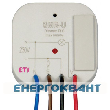 Діммер ETI 002470022 SMR-U (до 500W)