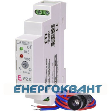 Сутінковий реле ETI 002471103 PZS 230V (1x16A AC1) Сутінковий реле ETI 002471103 PZS 230V (1x16A AC1)